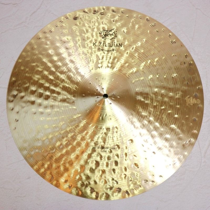 Zildjian / K Constantinople 20” MEDIUM THIN RIDE, LOW ジルジャン
