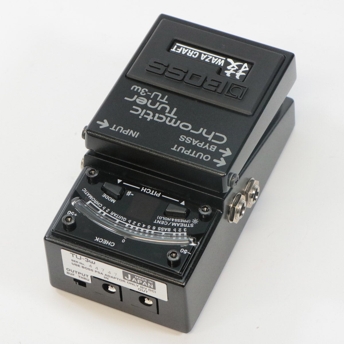 中古】BOSS / TU-3W Chromatic Tuner WAZA CRAFT ペダルチューナー