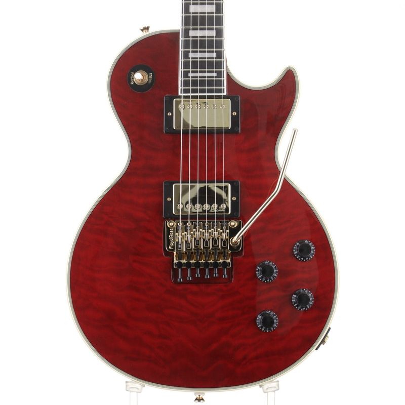 中古】EPIPHONE / Alex Lifeson Les Paul Custom Axcess Quilt Ruby