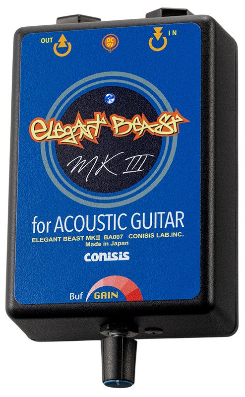 新製品】[アコースティック楽器用バッファープリアンプ] CONISIS