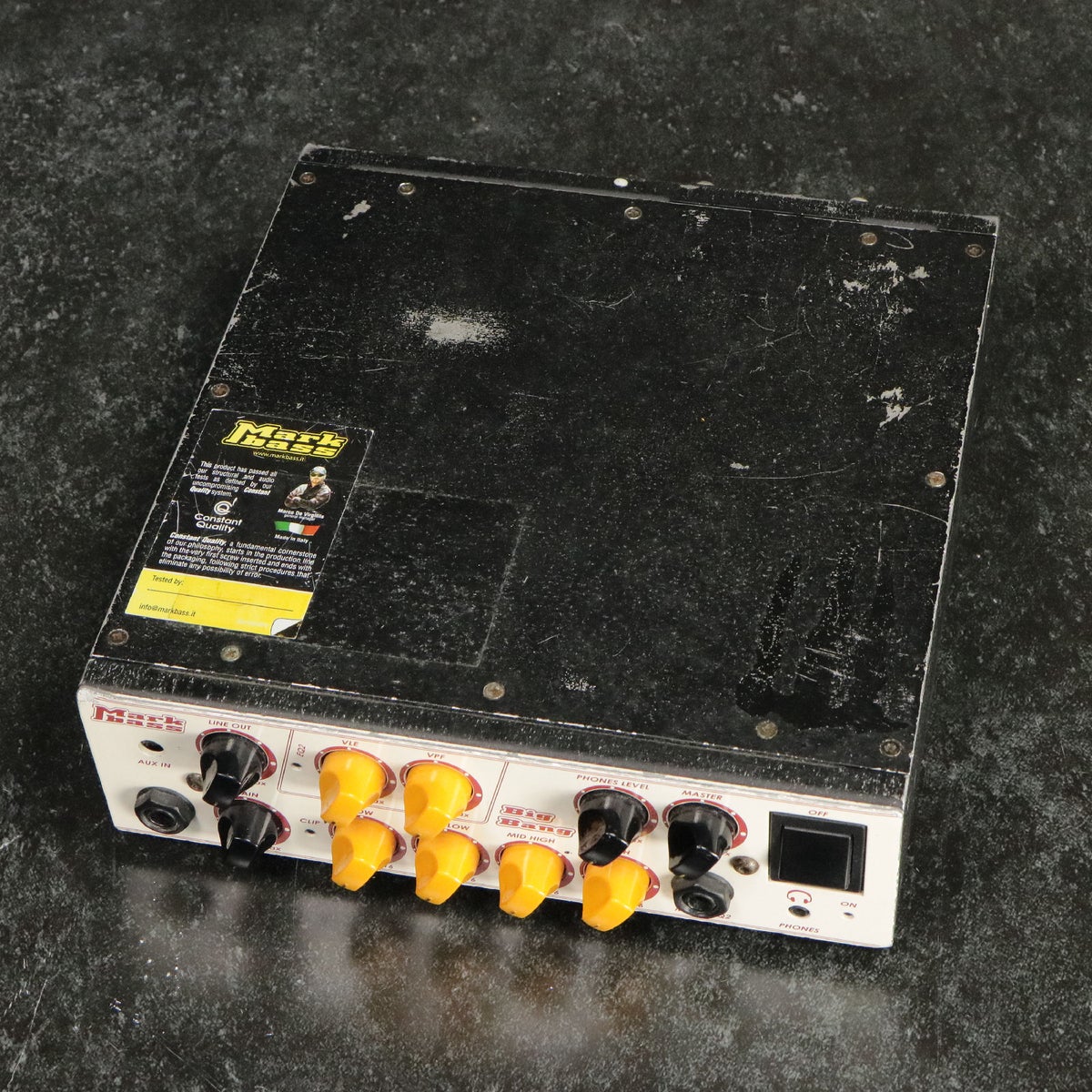 中古】Markbass / Big Bang Limited Edition ベースヘッドアンプ 【訳