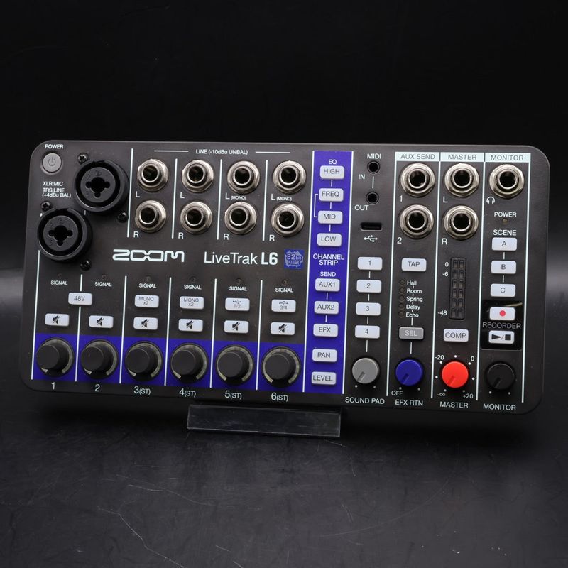 中古】ZOOM / LiveTrak L6 【福岡店】 | SDカード式 | イシバシ楽器