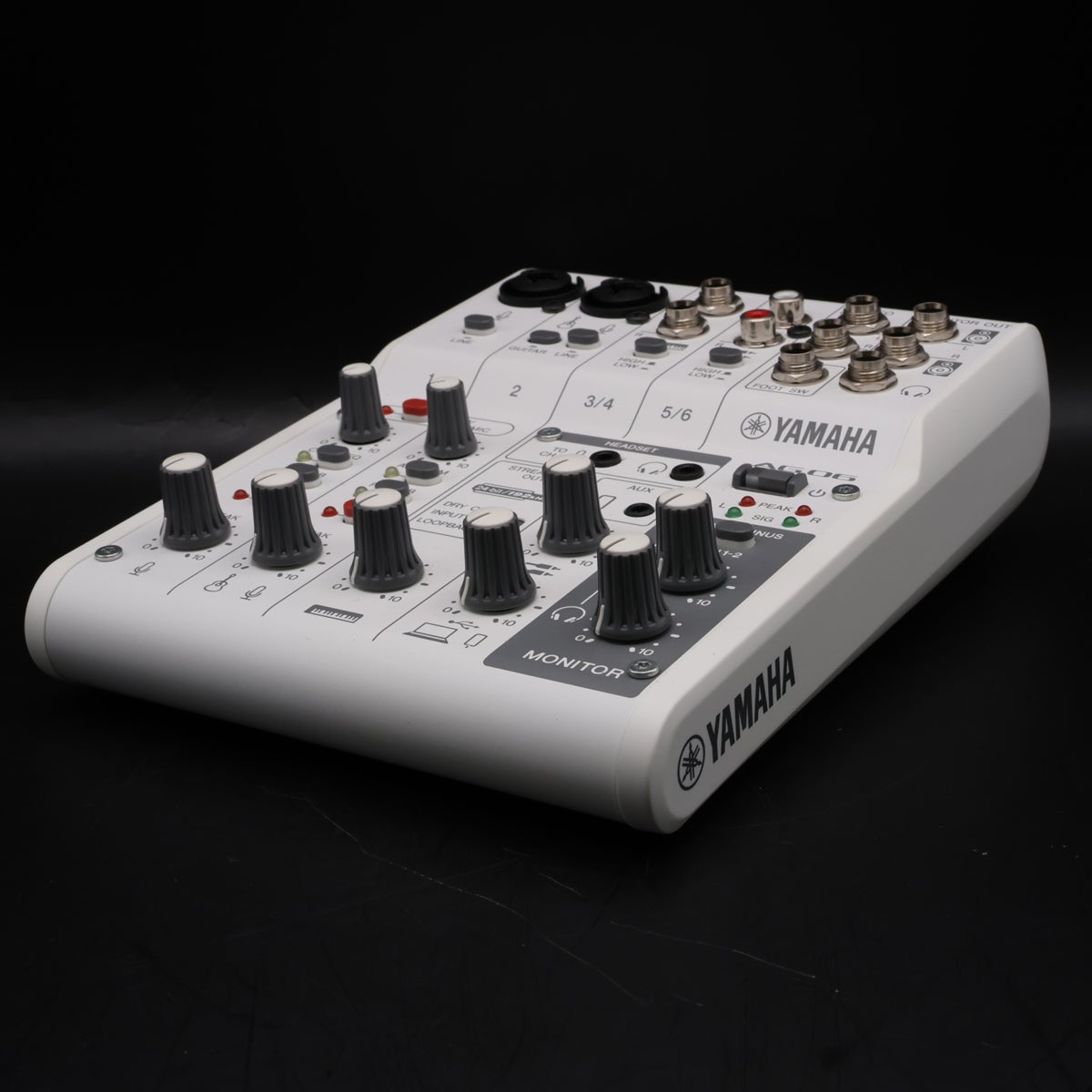中古】YAMAHA / AG06MK2 WH ライブ配信ミキサー 【福岡店】 | USB