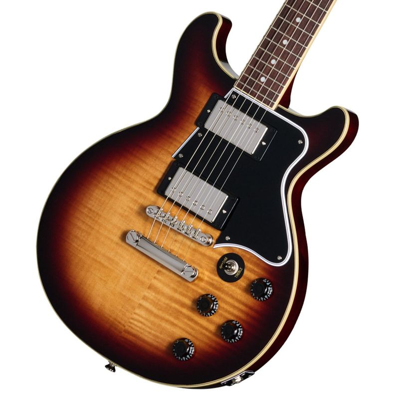 Epiphone / Inspired by Gibson Les Paul Special Double Cut Figured Bourbon Burst エピフォン [2NDアウトレット]