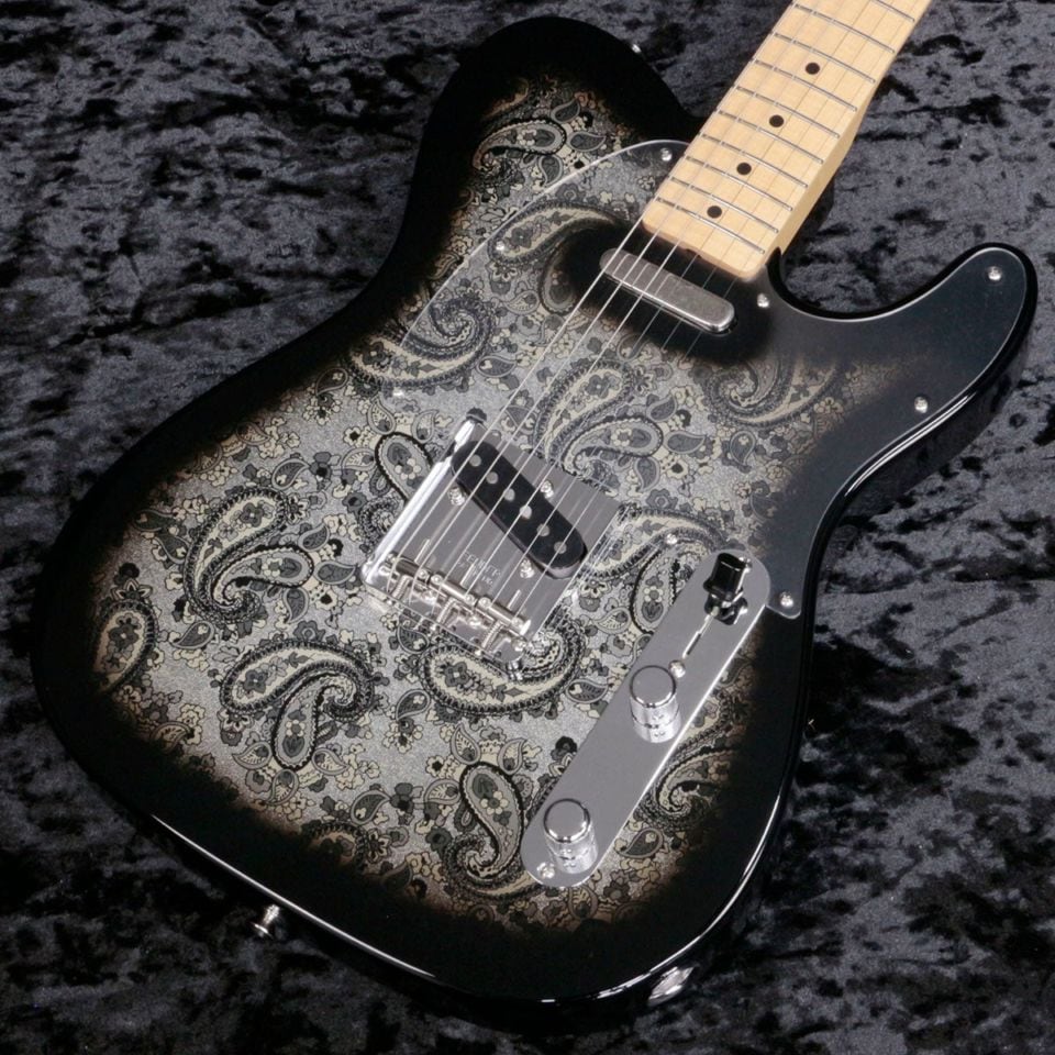 Fender / Made in Japan Limited Telecaster Maple Black Paisley