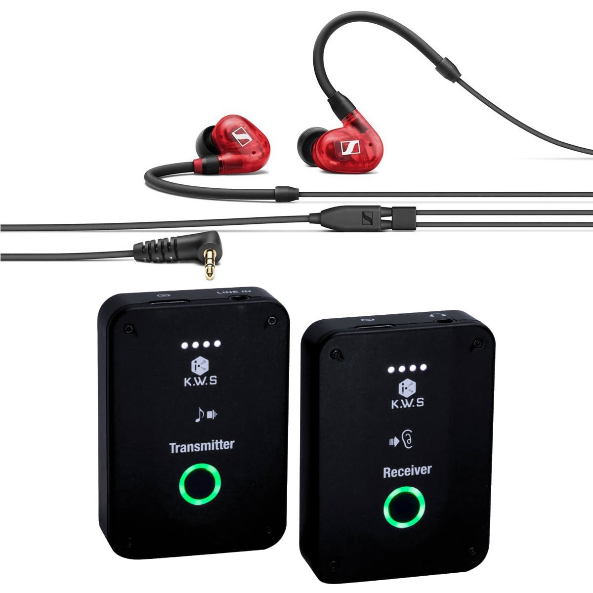 SENNHEISER ゼンハイザー / IE 100 PRO RED プロ用モニタリン