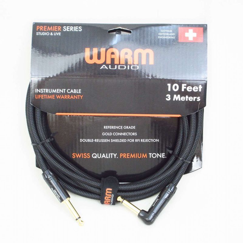 オーディオ機器 Warm Audio ほぼ未使用シールド 3m 2本 PremTS1RT10