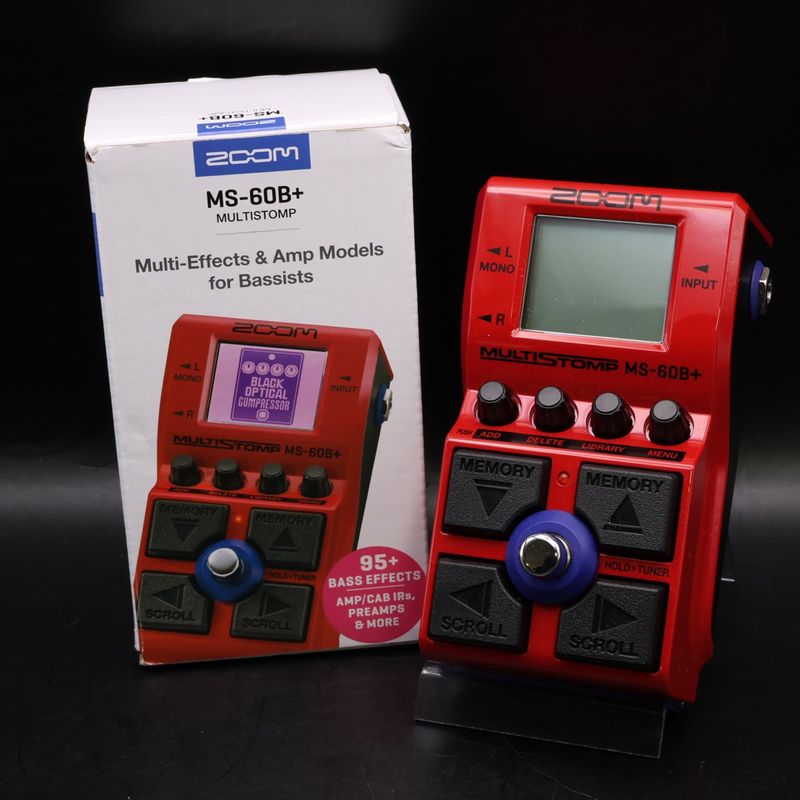 中古】ZOOM / MS-60B+ MultiStomp Bass Pedal 【福岡店】 | マルチ
