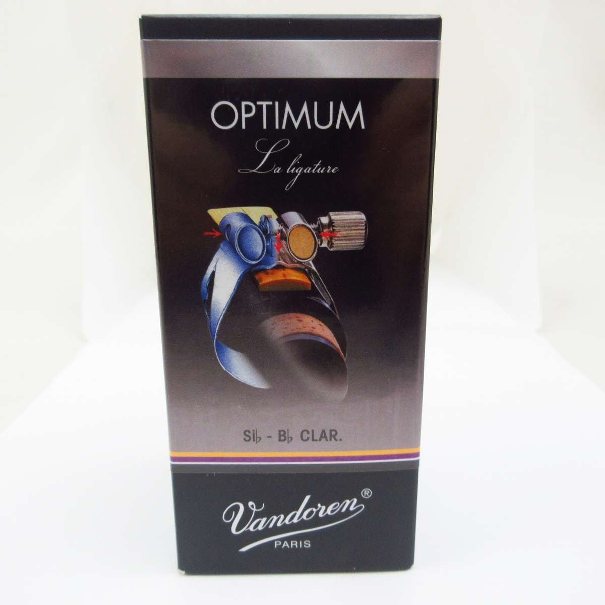 Vandoren Optimum クラリネットリガチャー　LC01P 中古】VANDOREN / B♭クラリネット用リガチャー Optimum LC01P 【横浜