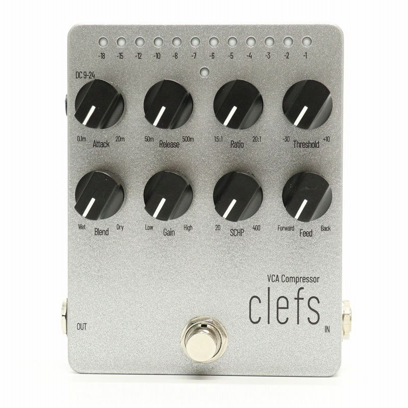 clefs VCA コンプレッサー　ベースエフェクター　新古品　本日まで 中古】CLEFS / VCA Compressor 【心斎橋店】 | コンプレッサー