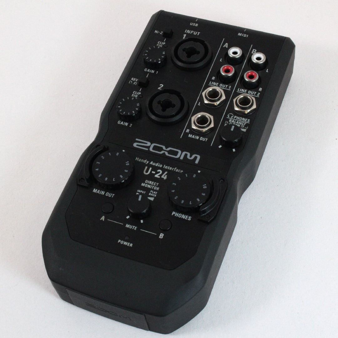 中古】ZOOM / U-24 Handy Audio Interface 【渋谷店】 | USB