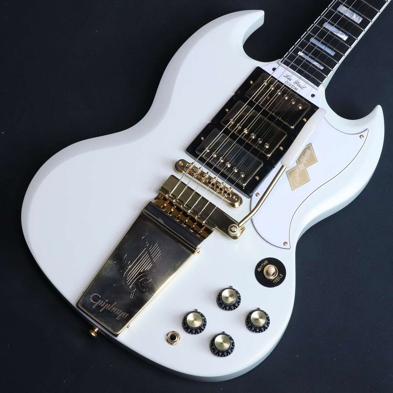 Epiphone / Inspired by Gibson Custom 1963 Les Paul SG Custom with Maestro Vibrola Classic White 【横浜店】【S/N:26041521031】【3.61kg】