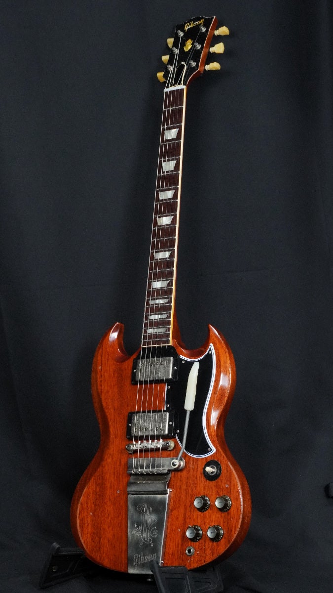 GIBSON CUSTOM / Murphy Lab 1964 SG Standard Reissue w/ Maestro Long Vibrola Heavy Aged Faded Cherry 【오차노미즈 본점 FINEST GUITARS】 사진 2