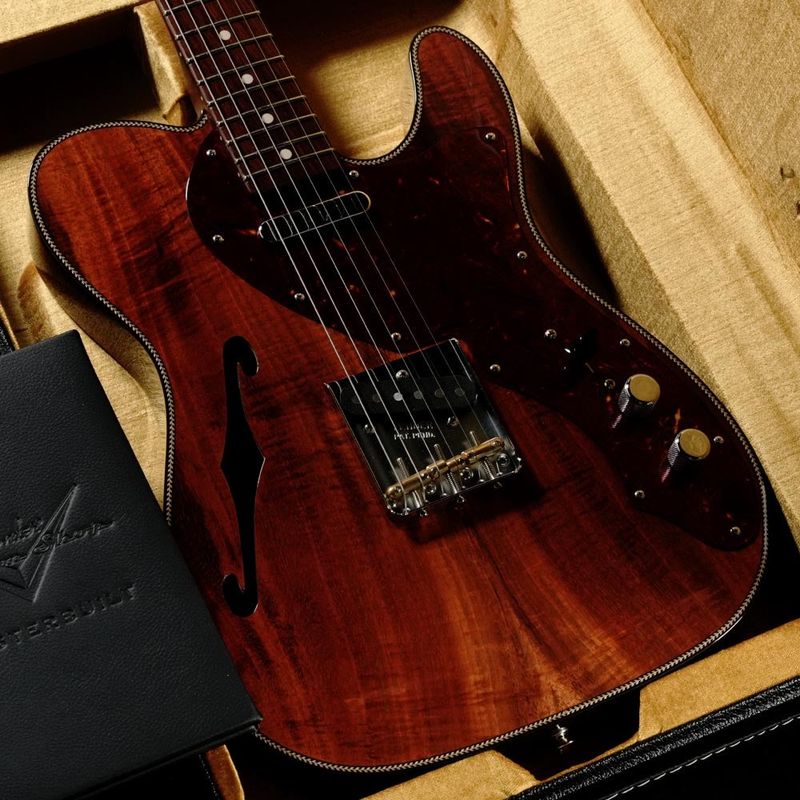 Fender Custom Shop / Master Builder Apprentice 1963 Telecaster Thinline NOS Violin Burst by George Ruiz 【渋谷店】