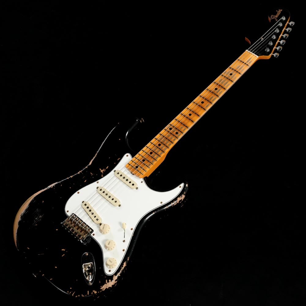 Fender Custom Shop / SR25 1969 Stratocaster Heavy Relic Reverse Matching Headstock Aged Black 사진 4