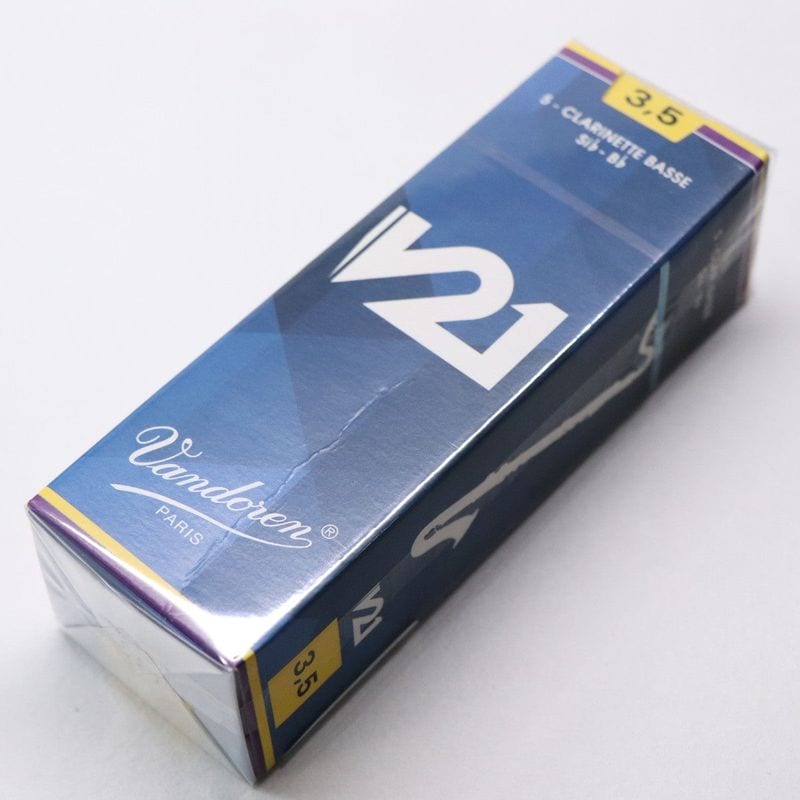 中古】Vandoren / バスクラリネット リード 5枚入 V21 バンドレン 3.5