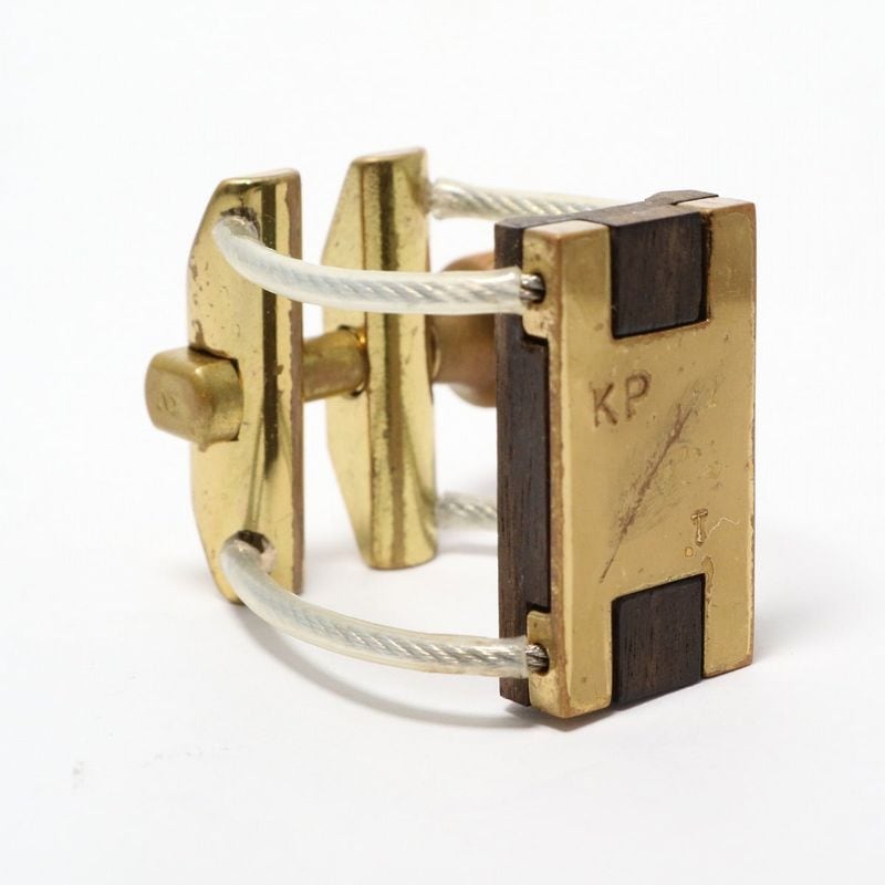 K Plume テナーメタル用リガチャー ウッド 中古】K plume Kプルーム / Ligature Tenor Metal Size TM-WB