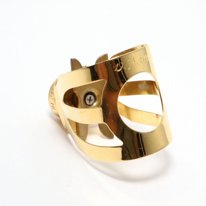 中古】Wood Stone ウッドストーン / Ligature 9-GP Tenor Metal Size