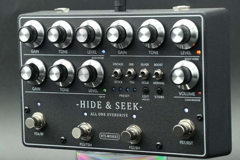 ギター HTJ-WORKS Ten TSH-10 Bright Horse/TSH-10/Blues Father OD3モデル + クリーンブースター