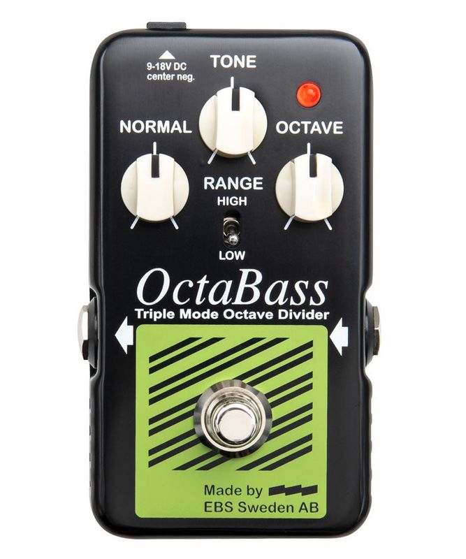 太く存在感のあるベース用アナログオクターバー] EBS / OctaBass Blue