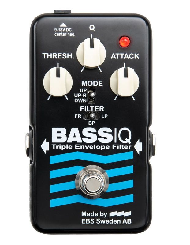 （美品）EBS BassIQ ベース用アナログエンベロープフィルター 演奏のニュアンスにダイレクトに反応/アナログエンベロープフィルター