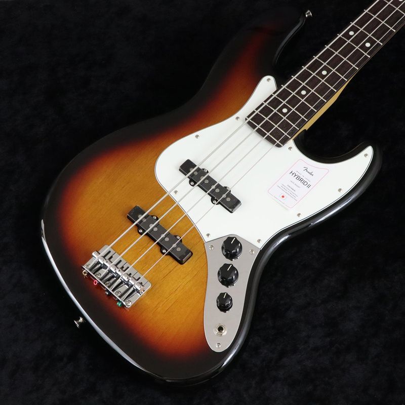 Fender / Made in Japan Hybrid II Jazz Bass 3-Color Sunburst