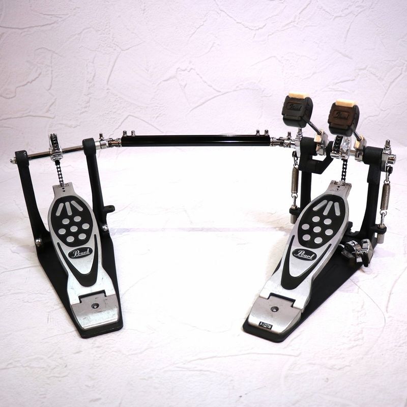 Pearl ツインペダル 中古 PEARL P-922 POWERSHIFTER レッドライン