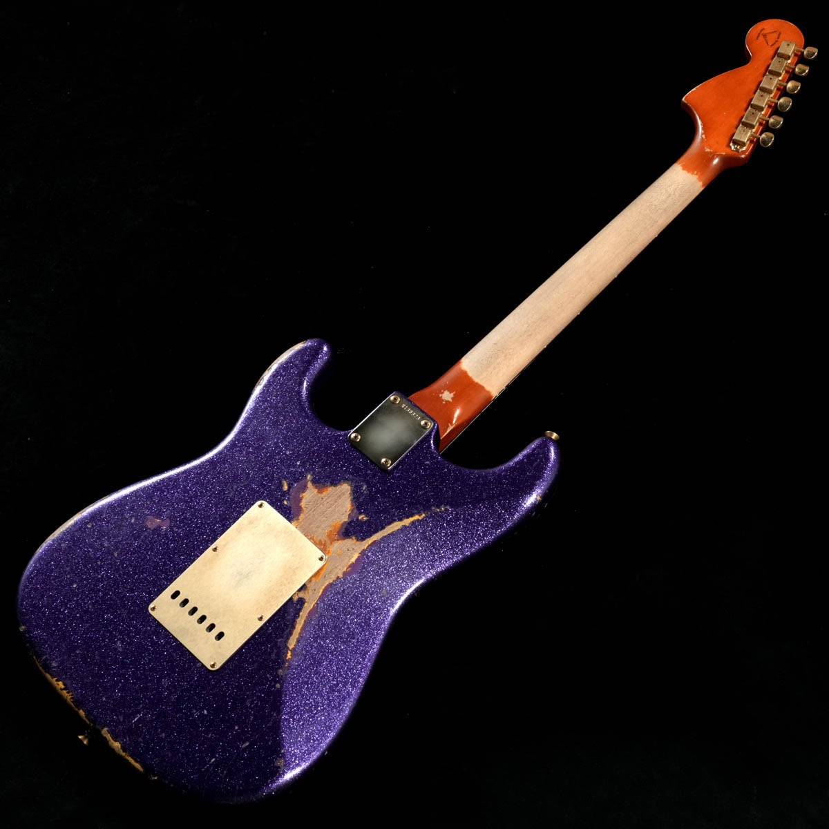 Fender Custom Shop / Master Builder Apprentice 1966 Stratocaster Relic Purple Sparkle over 3-Color Sunburst Built by Nick Saccone 사진 4