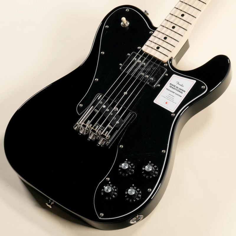 Fender / Made in Japan Traditional 70s Telecaster Custom Maple Black【渋谷店】