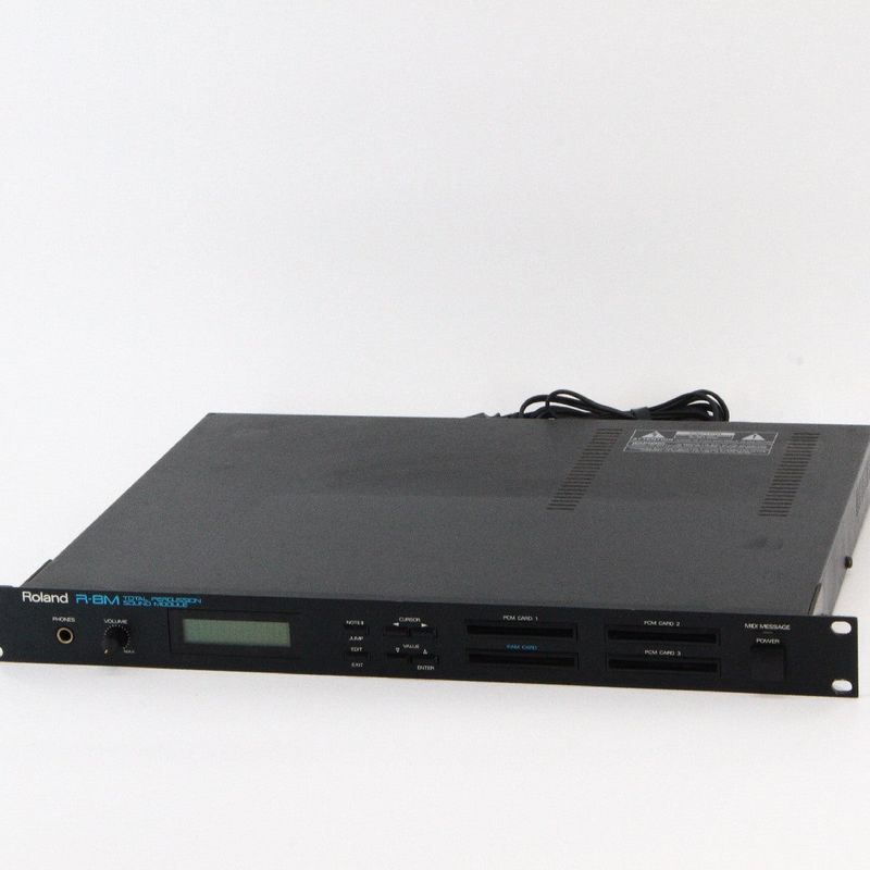 Roland R-8M サウンドモジュール　音出し動作確認済み。 中古】ROLAND / R-8M 【渋谷店】 | モジュールシンセサイザー