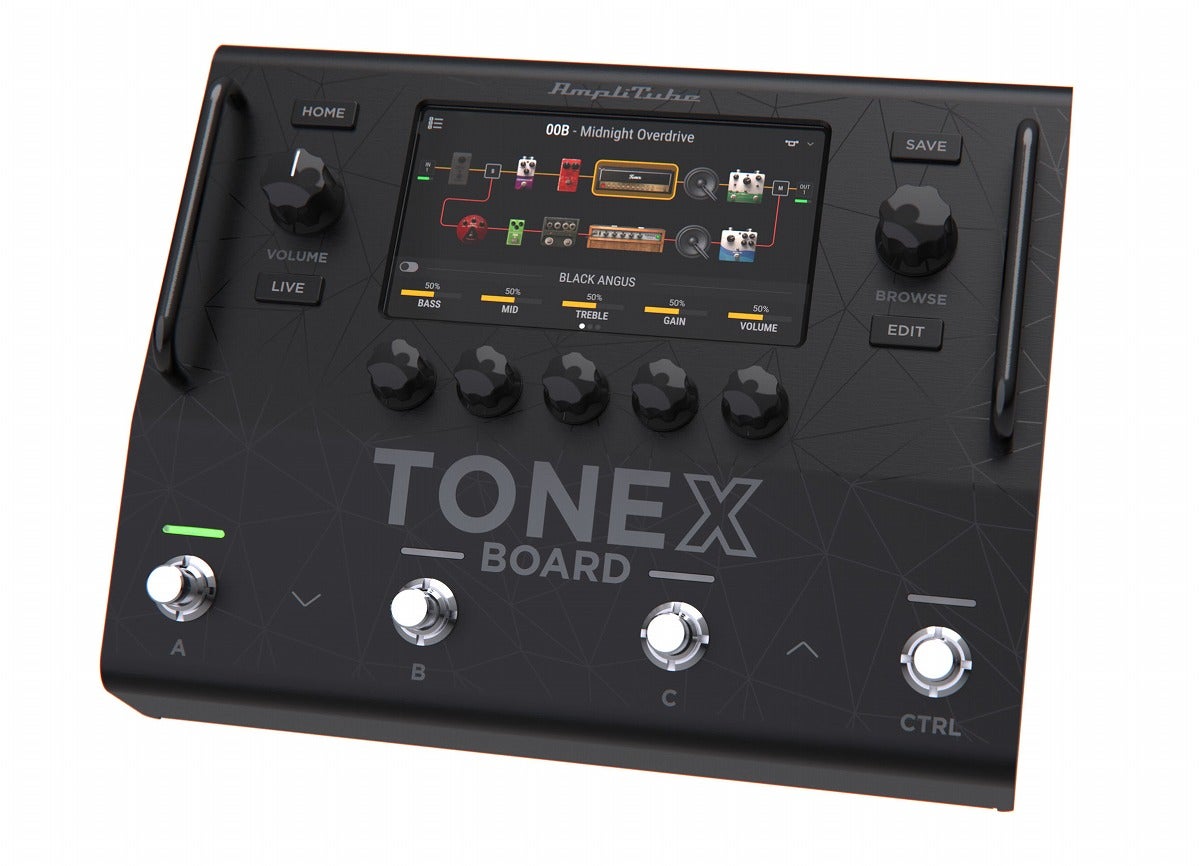 新製品】[TONEXファミリー最高峰のギター/ベース用プロセッサー] IK