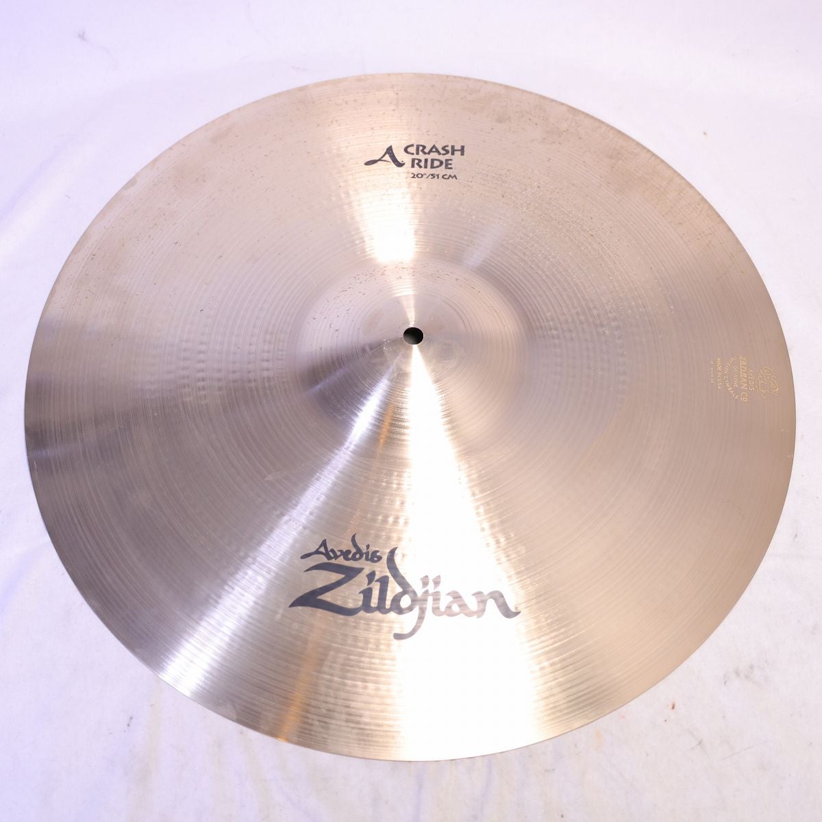 中古】ZILDJIAN / A.Zildjian Crash Ride 20インチ 2286g ジルジャン