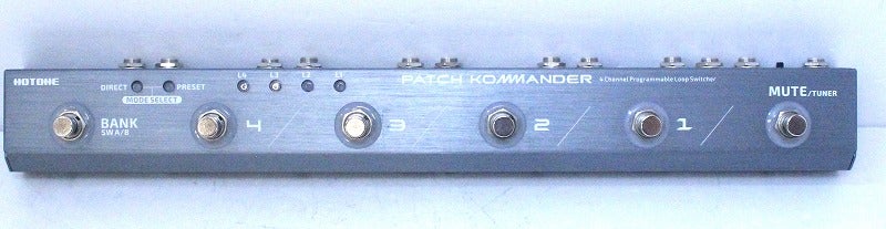 （美品）HOTONE PATCH KOMMANDER LS-10 スイッチャー 中古】HOTONE / LS-10 / Patch Kommander 【心斎橋店】 | スイッチング