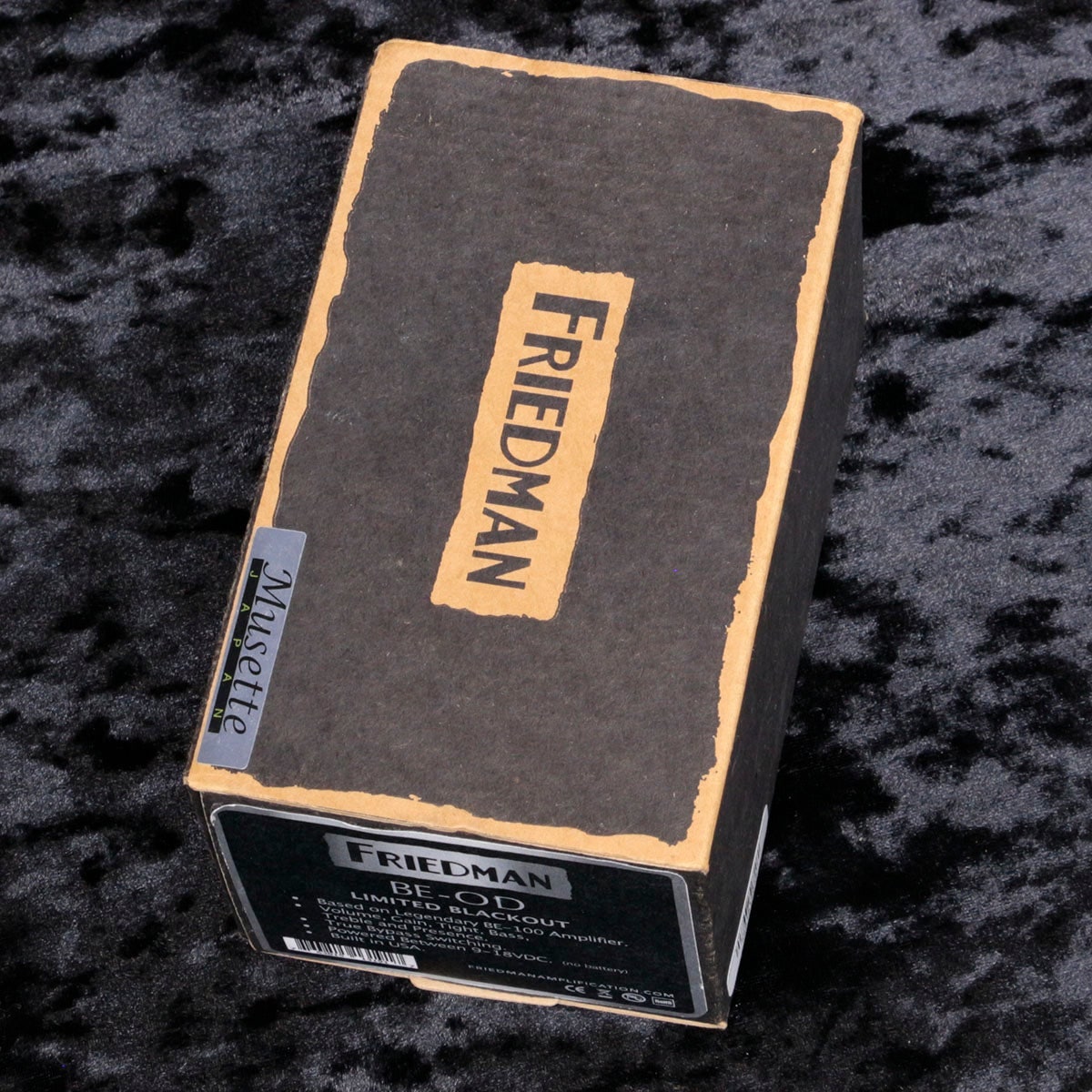 中古】FRIEDMAN / BE-OD BLACKED OUT 【新宿店】 | オーバードライブ