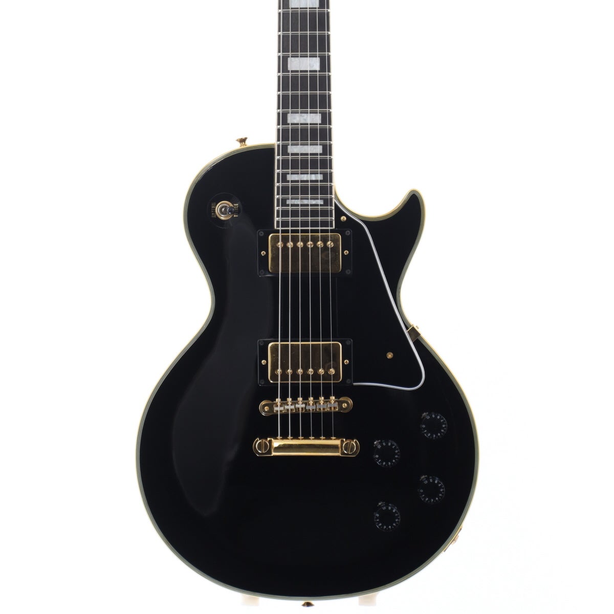 西*）様 Orville レスポールカスタム エレキギター 1990 K 中古】Orville / Les Paul Custom LPC-75 1990年製 Ebony 【心斎橋店