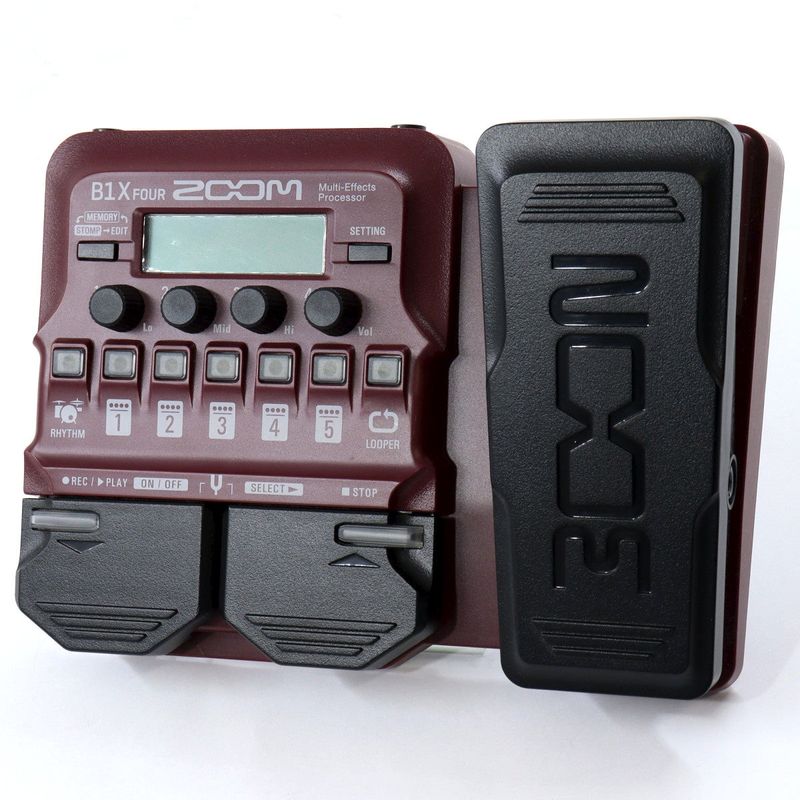 中古美品 ZOOM B1X FOUR マルチエフェクター 中古】ZOOM / B1X FOUR / Multi-Effects Processor 【池袋店