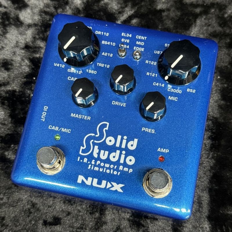 中古】NU-X / NSS-5 / Solid Studio I.R. & Power Amp Simulator