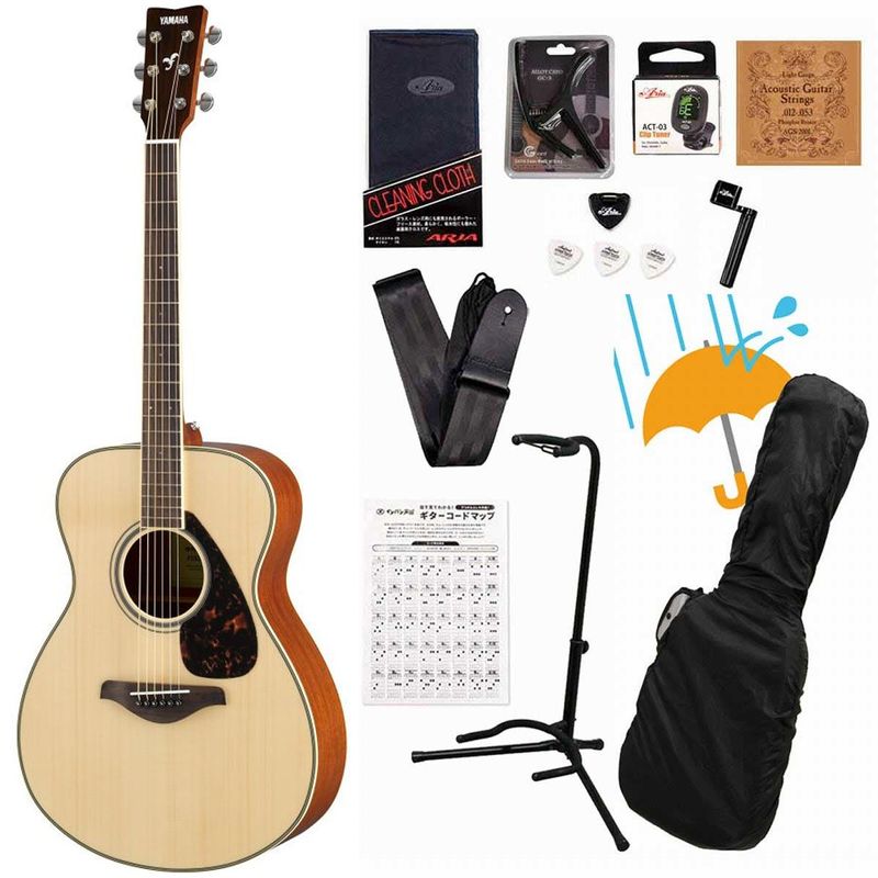 YAMAHA / FS820 NT Natural ヤマハ アコースティックギター 単板スプルースTop マホガニーSide/Back(正規品) アコギ入門豪華13点初心者セットR