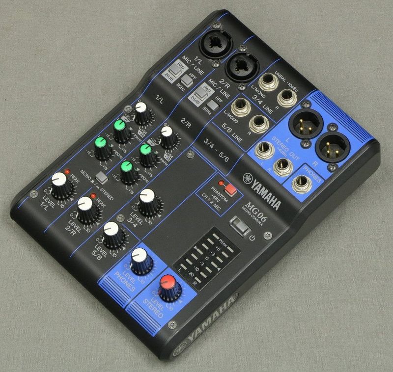 中古】 YAMAHA / MG06 【御茶ノ水本店】 | アナログミキサー