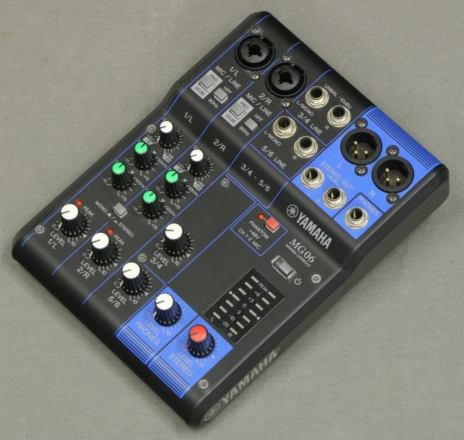 中古】 YAMAHA / MG06 【御茶ノ水本店】 | アナログミキサー