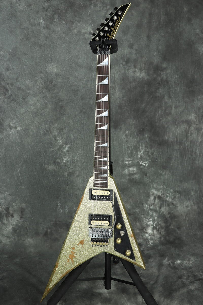 Jackson Custom Shop / Special Edition Rhoads Gold Sparkle Nitro Tour Relic [2026 NAMM SHOW 모델]【3.65kg】[S/N RR4207] 사진 2