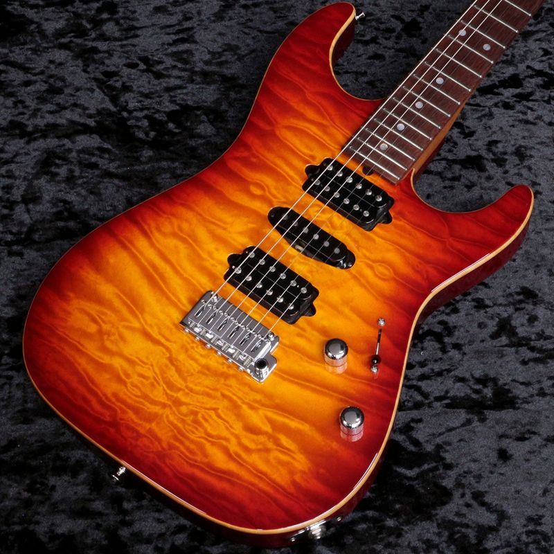 ギター Suhr Custom Standard Aged Cherry Burst 中古】SUHR / Custom Standard Quilt Top Mod Aged Cherry Burst【新宿