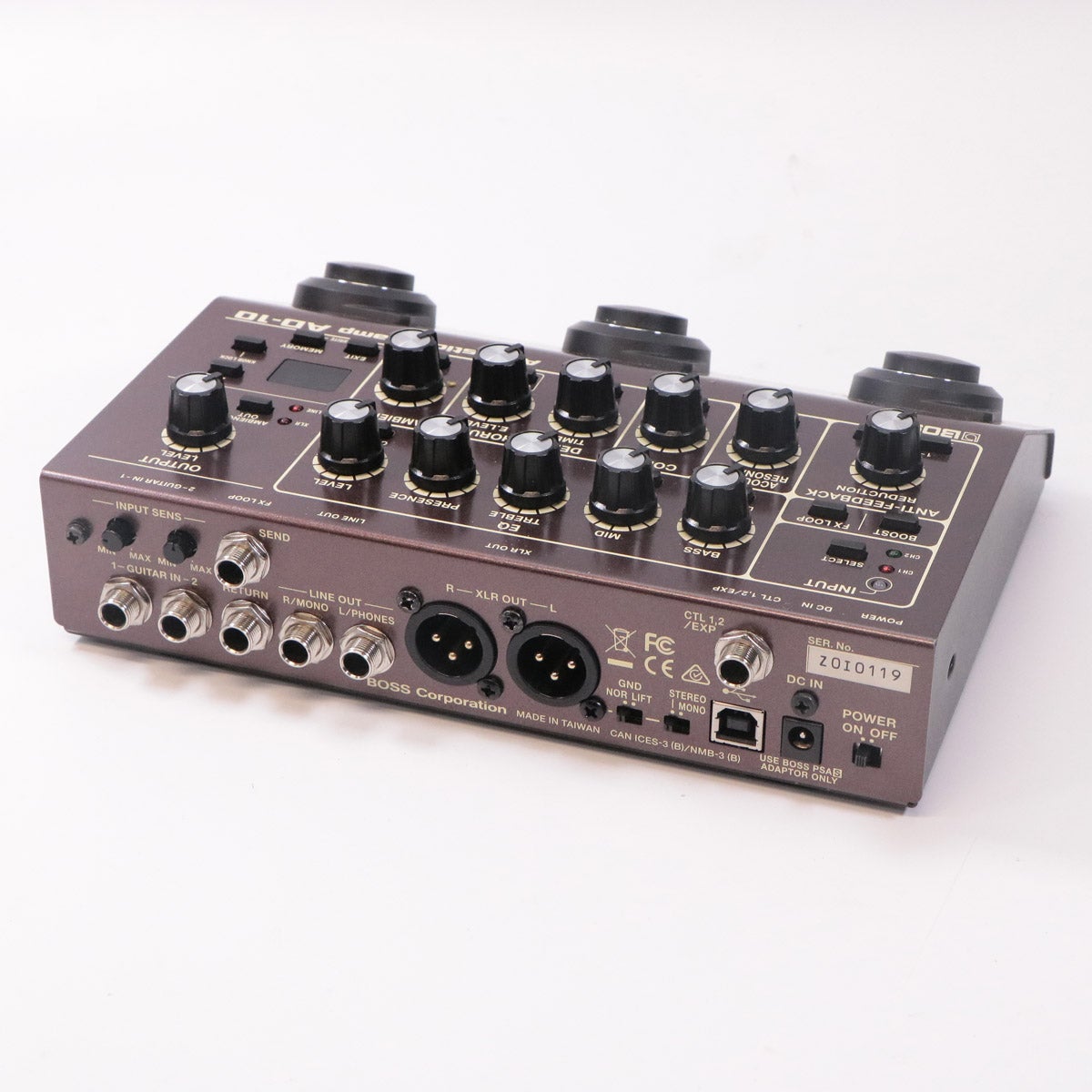 中古】BOSS / AD-10 Acoustic Preamp アコースティックギター用