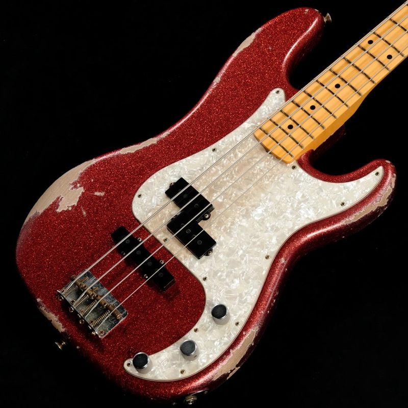 Fender Custom Shop / Limited Edition Masterbuilt J Precision Bass PJ King's Red Sparkle by Greg Fessler【渋谷店】