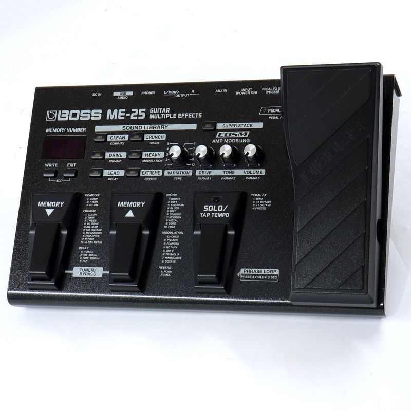 中古】BOSS / ME-25 / Guitar Multiple Effects 【池袋店】 | フロア