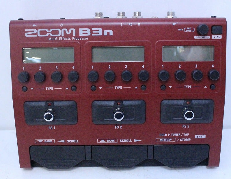 中古】ZOOM / B3N Bass Multi-Effects Processor 【心斎橋店