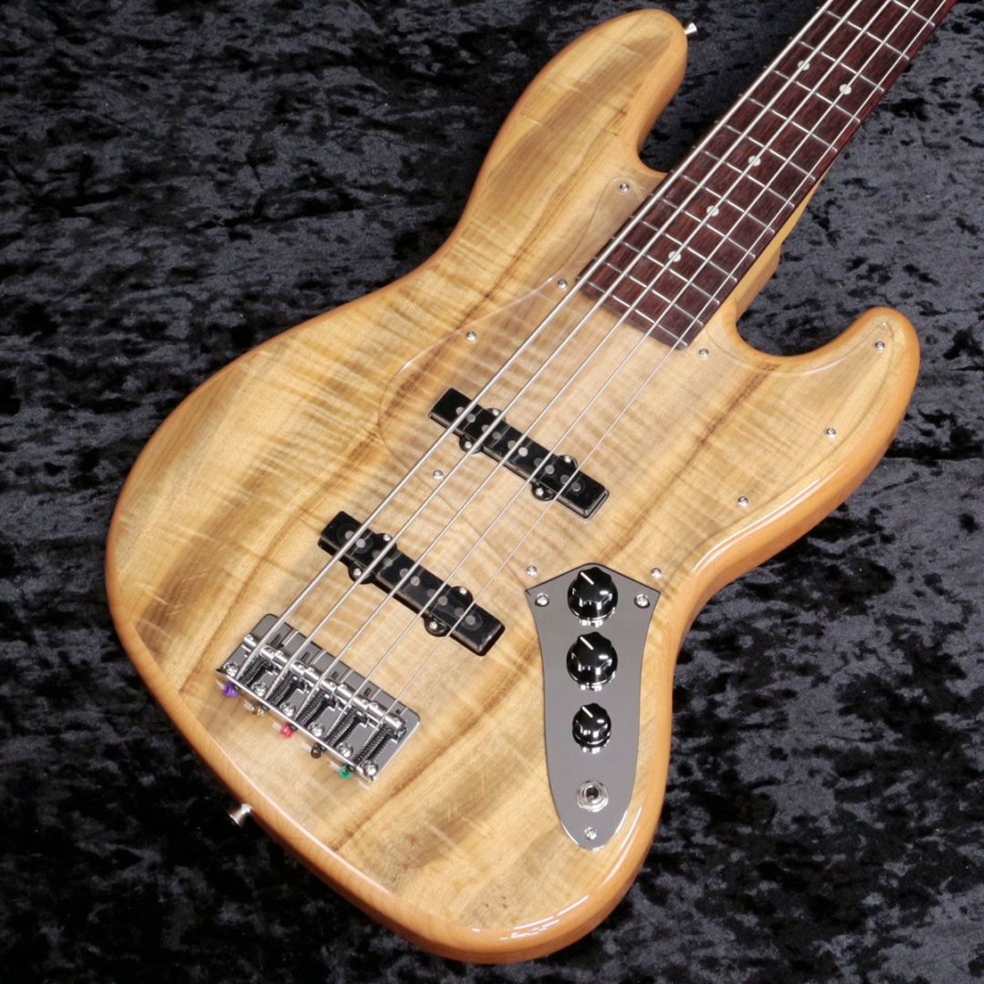 Fender / ISHIBASHI FSR MIJ Hybrid II Jazz Bass V Myrtle Top Alder