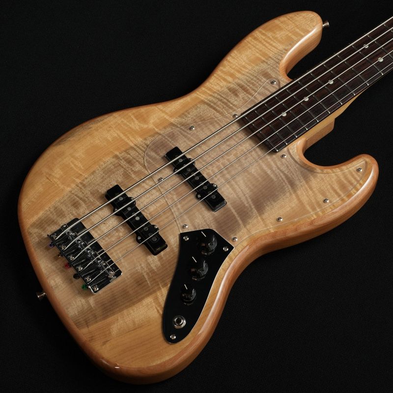 Fender / ISHIBASHI FSR MIJ Hybrid II Jazz Bass V Myrtle Top Alder Back Natural ≪S/N:JD26017178≫ 【心斎橋店】