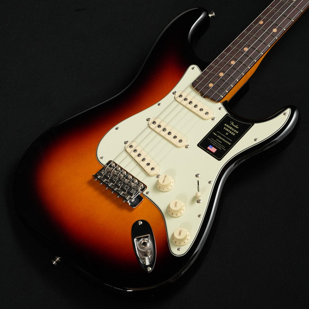 Fender / American Vintage II 1961 Stratocaster 3-Color Sunburst
