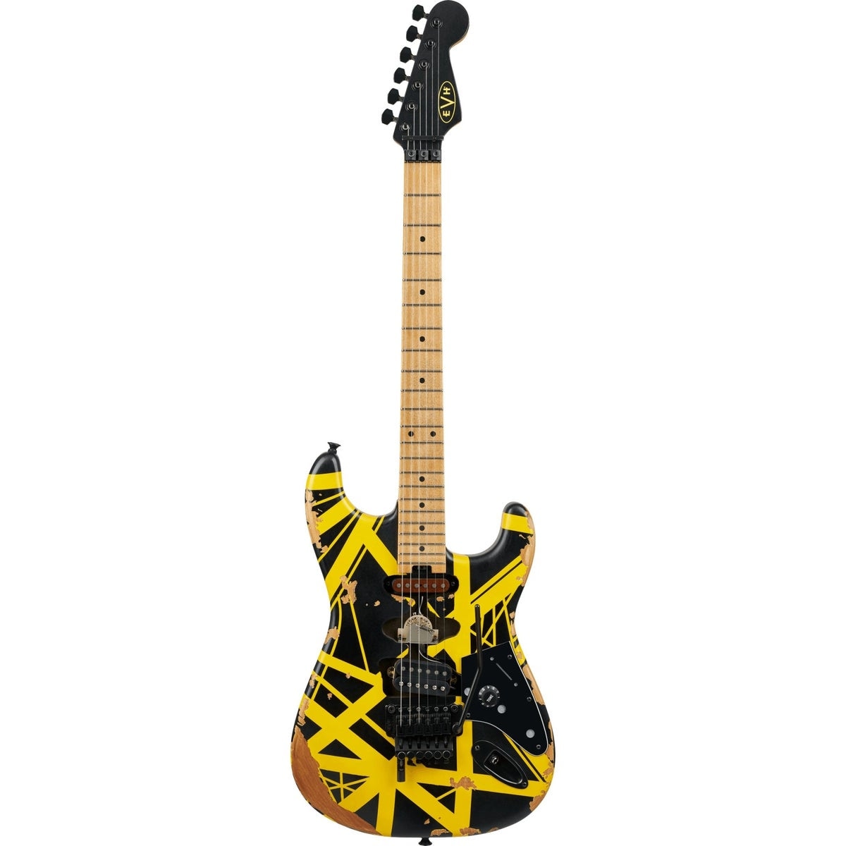 EVH / LTD Striped Series Frankenstein Frankie Maple Fingerboard